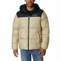 Columbia Winterjacke Puffect mit Kapuze (Thermarator Isolierung, wasserdicht) beige Herren